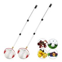 Ball Collector Rolling Nut Harvester Ball Picker Adjustable Outdoor Manual Tools Picker Collector Walnuts Pecans Crab Apples