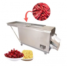 Fully Automatic Pepper Cutting Machine, Electric Pepper Slicing Machine, Chili Seed Removal Machine
