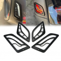 4pcs Motorcycle ABS Turn Signal Light Cover Front Rear Lamp Protector Net Indicator Case for VESPA GTS 250 300 GTV 2013 - 2022