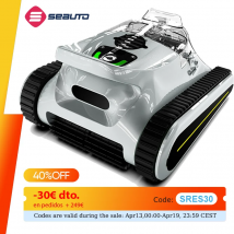 Seauto Crab Roboter Pool Staubsauger, Wand kletter roboter, automatischer Pool reiniger, geeignet für Wände und Böden von 2000 Quadratmetern