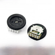 10pcs Gear Dial Potentiometer 1K 5K 10K 20K 50K B102 Single Potentiometers 5pin for Radio MP3/MP4 Volume Adjustment Switch