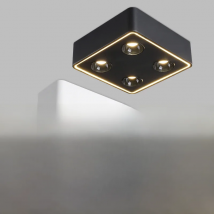 Living Room Without Main Light Surface Mounted Downlight Square Led Ceiling Lights Bedroom Box Lamp Anti-glare Ceiling Bold Lamp