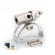 Air Atomizer Spray Nozzle Ultrasonic Nozzle Dry Fog Super Fine Mist Air Atomizing Nozzle/Tip Stainless Steel Dust Removal Nozzle