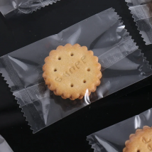 StoBag Clear Plastic Cookies Bag Machine Sealed Small Baking Biscuit DIY Kids Candy Packaging Handmade Christmas Favors Party