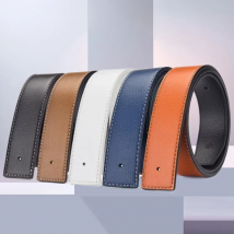 NEW Luxury Brand LIJIJIARU Belts Men High Quality Pin Buckle Male Strap Genuine Leather Waistband Ceinture belt ,No Buckle 3.8cm