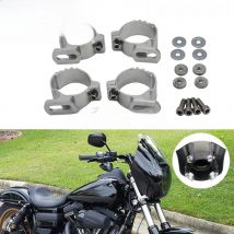 Motorcycle Adjustable Quarter Headlight Fairing 35-50mm 45mm 49mm Fork Clamp Mount for Harley Sportster XL 883 1200 Cafe Racer