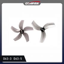 Gemfan D63 elica 3 pale/5 pale puntelli 4 pz/borsa per 2.5 pollici Cinewhoop FPV Drone Racing Freestyle Cinematic