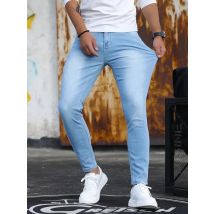 2025 Mens Slim Fit Classic Jeans Casual Street Style Comfortable Denim Pants Mens Skinny Jeans Male Daily Wear Joggers Trousers