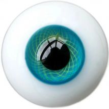 [wamami] 6mm 8mm 10mm 12mm 14mm 16mm 18mm 20mm 22mm 24mm Aqua Glass Eyes Eyeball BJD Doll Dollfie Reborn Making Crafts