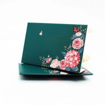 100PCS 10X6.5CM Flower Package Silver Gold Polish Cloth Anti Tarnish Jewellery Tools Sterling Silver Polishing Cleaning