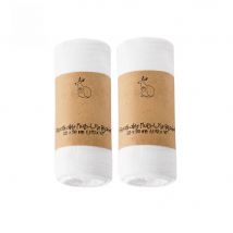 Kangobaby Plain White Super Soft Breathable Baby Muslin Photographic Background Blanket