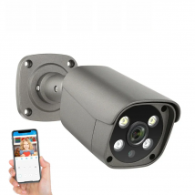 Techage 5MP Security POE Camera AI Human Detection Two-way Audio IP Camera IP66 Outdoor CCTV Surveillance Full Color Night P2P