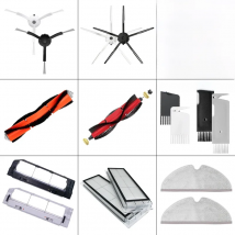 Mop Cloth HEPA Filter Side / Main Brush Cover Spare Parts For XiaoMi Roborock s50 s51 s55 s6 s60 s61 s65 s5 Max s6 MaxV s6 Pure