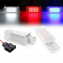 2Pcs LED Footwell Light Luggage Compartment Glove Box Lamps For Audi A4 B5 B6 B7 B8 A3 A6 C6 C7 A5 R8 TT Q5 Q3 Q7 A1 A8 S3 RS6
