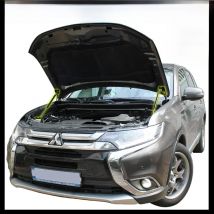 for Mitsubishi Outlander 3 GF/GG/ZJ/ZK Front Bonnet Hood Modify Gas Struts Carbon Fiber Spring Damper Lift Support Absorber