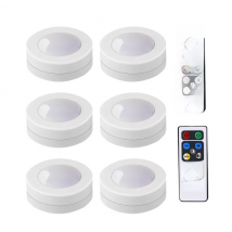 led night light with remote controller battery operated touch sensor nightlight puck lights under kitchen cabinets closet lamp