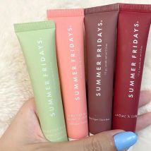 Summer Fridays Lip Balm Moisturizing Mirror Lip Gloss Lip Vanilla Pink Sugar Coffee Cake Smell Lipstick Transparent Oil Makeup