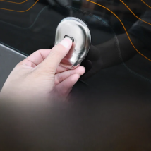 For Smart 453 Modified Fortwo Exterior Accessories Car Rear Trunk Tailgate Windshield Door Handle Button Decoration Patch Cover