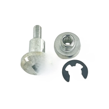 Universal Billet Aluminum Rear Fender Seat Bolt Screw Nut Tab Cover For Harley Touring Sporster XL Dyna Softail