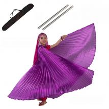 Belly Dance Wings Isis Wings Bellydance Children Robs Sticks Bag Belly Dancing Costumes Belly Dance Egypt Girls Kids Gold Black