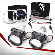 Bi-xenon HID Projector Full Kit For Audi A4 B6 8E 01-04 Halogen Xenon Headlight Lenses 2.5 WST 8.0 Lens Car Accessories Retrofit