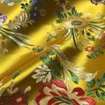 0.75*1m Chinese Ancient Brocade Cloth Clothes Kimono Satin Sewing Damask Fabric