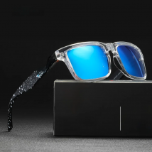 KDEAM Brand New 3D Logo Square Polarized Sunglasses Vacationing Driving Sun Glasses Real Coating Lense KD332