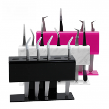 Eyelash Tweezer Storage Rack 6 Holes White/Black/Marble/Rose Eyelash Extension Tools Tweezers Stand Holder Lash Building