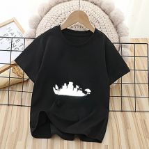 Fortnites Kids T-shirts Anime Printed Figures Fortress Night Tees Game Short Sleeves Summer Tops Boys Girl Children Clothes Gift