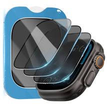 Screen Protector For Apple Watch Ultra 2 49mm Waterproof Auto-alignment Installation Tempered Glass Full Film iWatch Ultra 49 mm