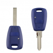 YIQIXIN For Fiat Punto Bravo Doblo Palio Albea Seicento Stilo Remote Car Key Shell Cover Case 1 Button Blue Black Key Housing