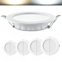 LED Downlight Recessed Ceiling Lamp 7W 9W 12W 20W AC220V Cold White LED Spotlight for Living Room Corridor Bathroom Kitchen