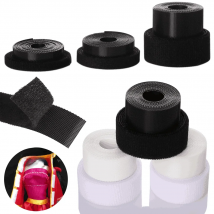 6/8/20mm Fastener Tape Magic Sticker for Doll Sewing Clothes Sewing Magic Tape Sticker Paste Strap DIY Doll Clothing Accessories