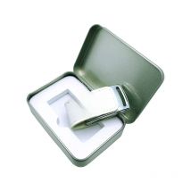 Free Custom LOGO Metal White Leather USB 3.0 High-speed Flash Drive 4GB 8GB 16GB 32GB 64GB 128GB Memory Stick with Metal Box