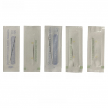 Disposable R1Tattoo Needles 1RL Single Round  For Eyebrow Eyeliner Lips Permanent Makeup Machine 0.3mm 0.35mm 0.4 Tattoo Agulhas