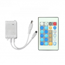 IRC240-S 24key 6A 3*2A IR Remote Dimmer RF Single Color LED controller for 3528 5050 2835 3014 LED Strip Lights String DC5-24V