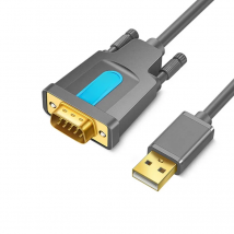 Jasoz USB TO RS232 COM Port Serial Cable Adapter PDA 9 DB9 Pin Prolific PL2303 for Windows 7 8.1 10 Vista Mac OS USB RS232 COM