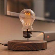 Magnetic Levitation Lamp Creativity Floating Glass LED Bulb Home Office Desk Decoration Birthday Gift Table Novelty Night Light