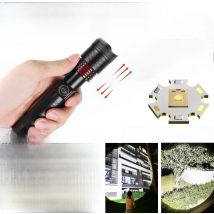 99000 Lumens 500W High Power LED Flashlight Rechargeable Torch Outdoor Tactical Flashlight Camping Emergency Fishing Lantern