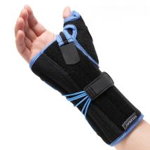 VELPEAU Wrist Brace with Thumb Splint for Carpal Tunnel Syndrome, Fracture, Sprain and Tenosynovitis, Drawstring Wrist Support
