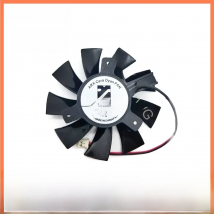 For ARX FS1280-A1842C DC 12V Dia. 75mm C.T.C 40mm 2-Wire Server Frameless Fan