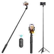 Ulanzi SK-03 Treppiede SelfieStick Wireless Bluetooth Estendi per GoPro Hero 12 11 10 per insta360 DSLR Fotocamera Smartphone Monopiede