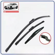 Wiper Blades Set For Subaru XV GT MK2 2017 – 2023 Crosstrek Hybrid e-BOXER Front Rear Windshield Windscreen 2018 2019 2020 2021