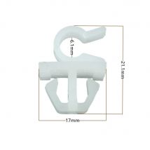 20pcs compatible with For Daihatsu Perodua Front Bonnet Stand Clip 53455-97202-000