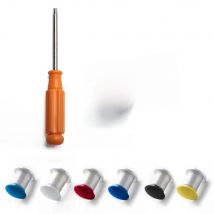 Millerswap Rubber Kit Temple Arm Orange Screwdriver-T20 & Bolt Set for-Oakley Jawbone, Racing Jacket, Split Jacket