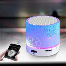 Mini Bluetooth Speaker Wireless Loudspeaker Crack LED SD Card USB Subwoofer Portable MP3 Music Sound Column for PC Mobile Phone