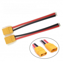 AMASS XT90 Male Female Connector Plug Pigtails with 150mm 10AWG Silicone Wire RC Battery Cable Wire for RC Lipo Battery