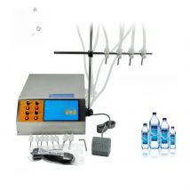 4 Heads Liquid Filling Machine Four Nozzles Filler Electric Digital Control Pump 0-4000ml For Perfume Water Juice Drinking Fill