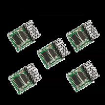 GERMA 5pc 433mhz Wireless Wide Voltage Coding Transmitter For 433 Mhz Remote Controls