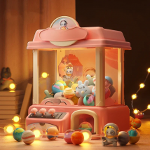 Doll Machine Coin Operated Play Game Mini Claw Catch Toy Machines Dolls Maquina dulces Children Interactive Toys Birthday Gifts